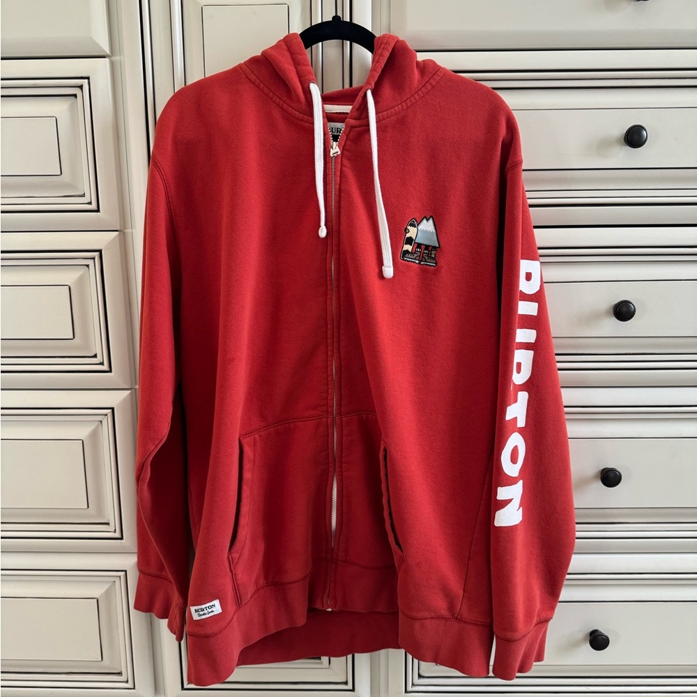 Men’s Burton zip up hoodie